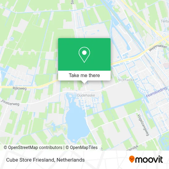Cube Store Friesland map