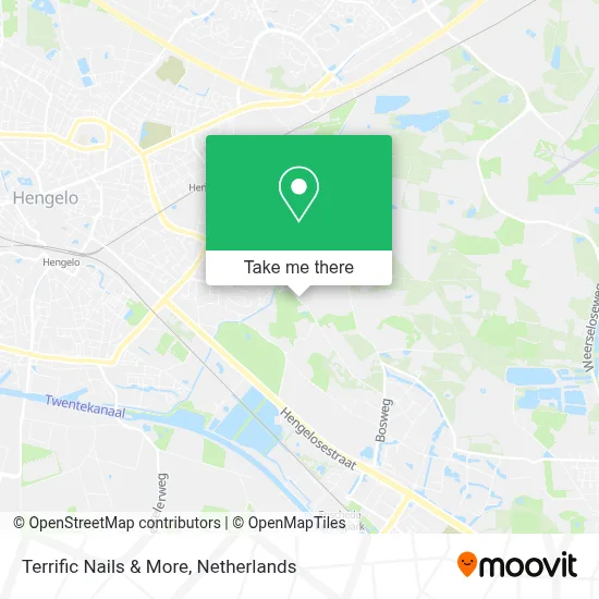 Terrific Nails & More map