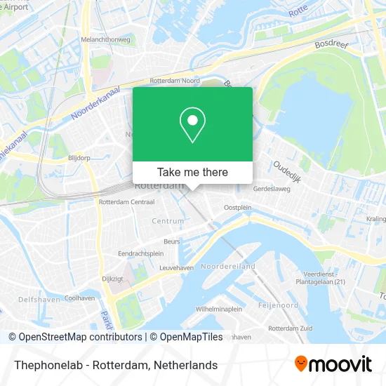 Thephonelab - Rotterdam map
