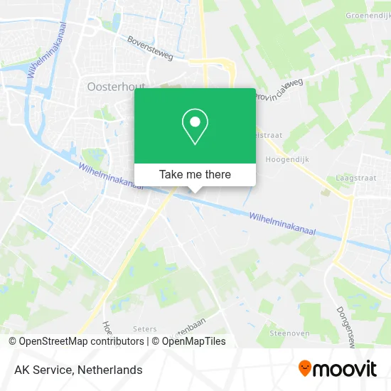 Ak Service map