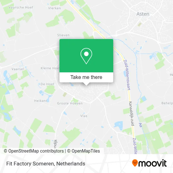 Fit Factory Someren map