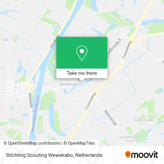 Stichting Scouting Wewekabo map