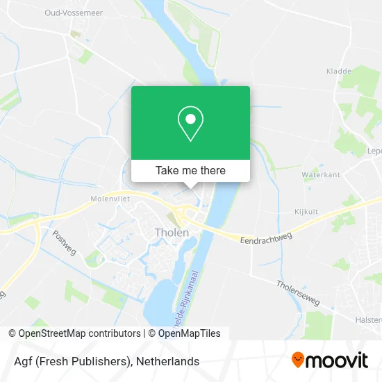 Agf (Fresh Publishers) map