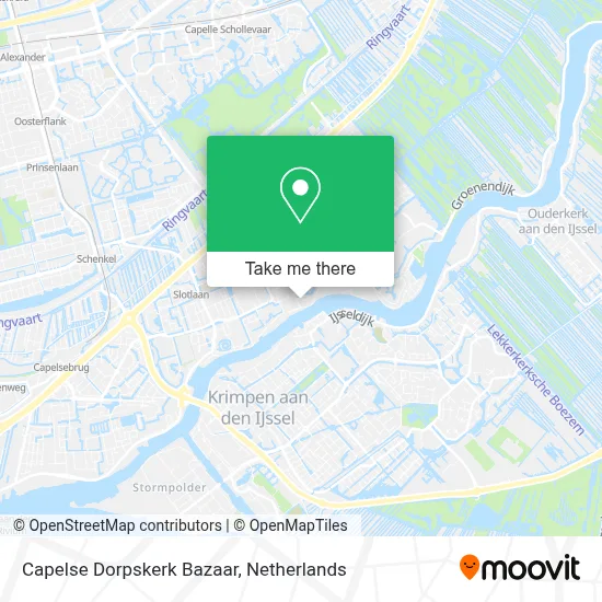 Capelse Dorpskerk Bazaar map