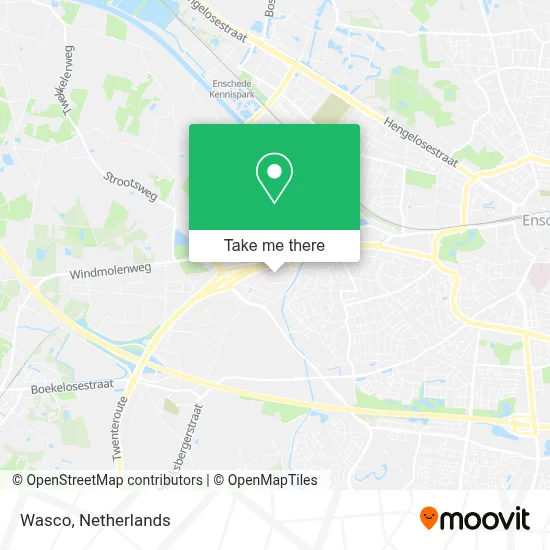 Wasco map
