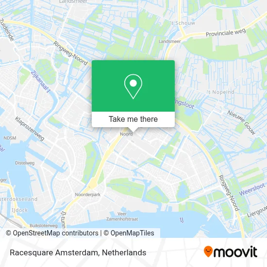 Racesquare Amsterdam Karte