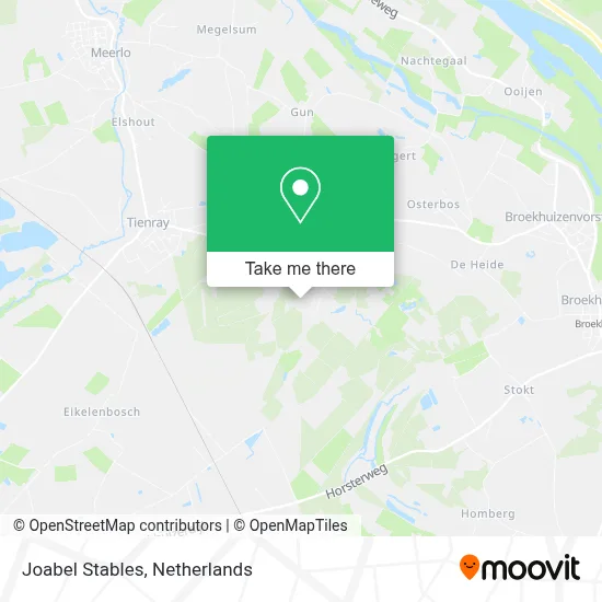 Joabel Stables map