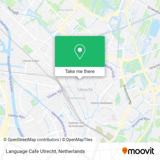 Language Cafe Utrecht map