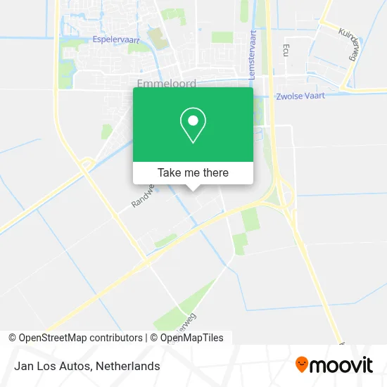 Jan Los Autos map