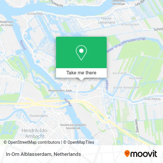 In-Om Alblasserdam map