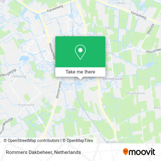 Rommers Dakbeheer map