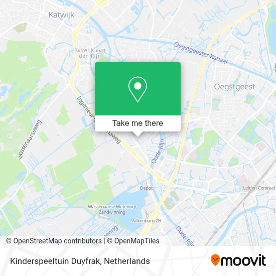 Kinderspeeltuin Duyfrak map