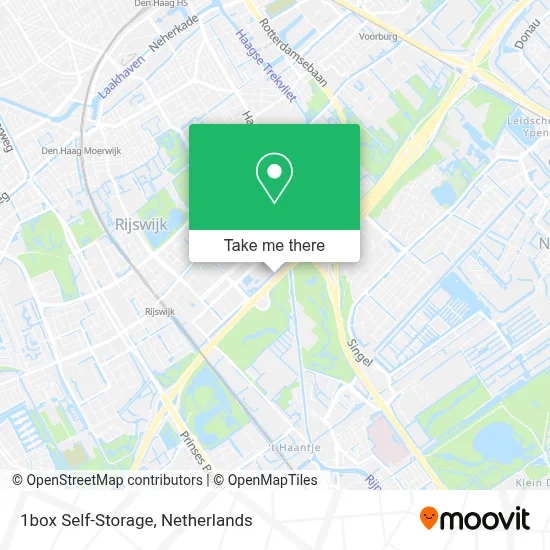 1box Self-Storage Karte