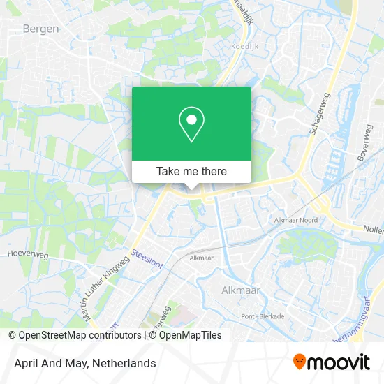 April And May map