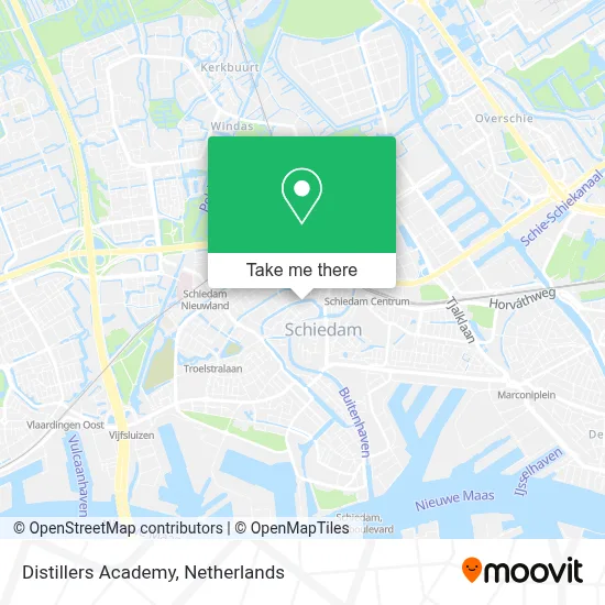 Distillers Academy map