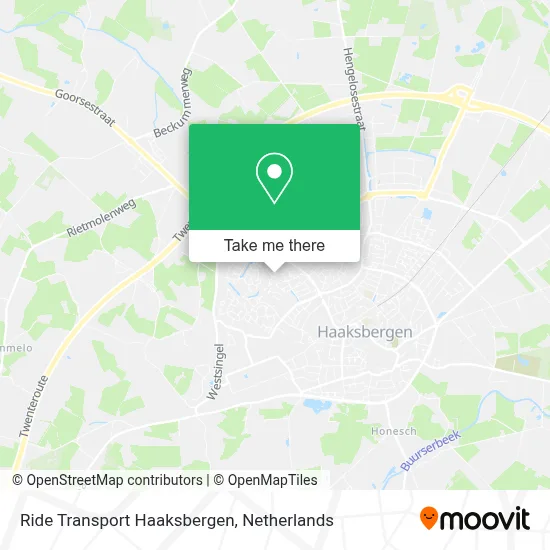 Ride Transport Haaksbergen Karte