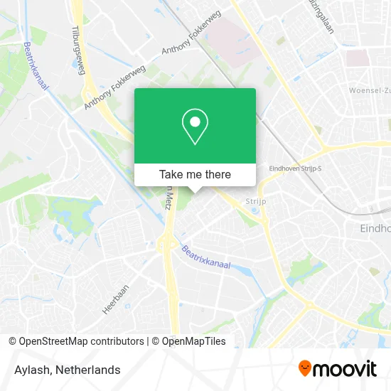 Aylash map
