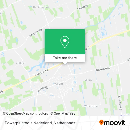 Powerplustools Nederland map