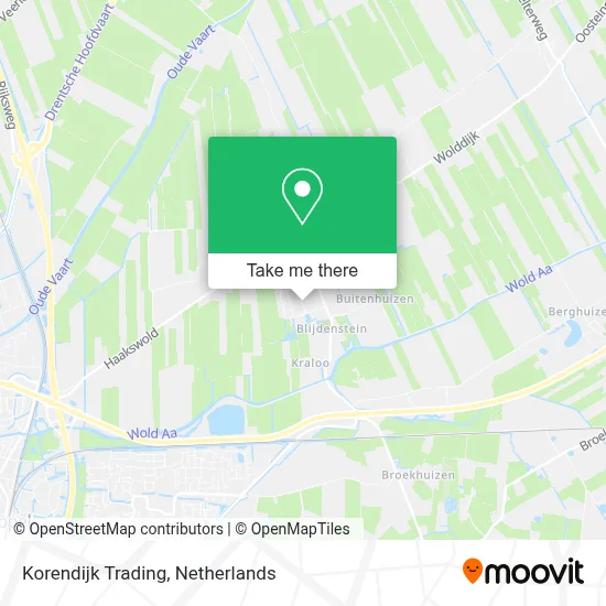 Korendijk Trading map