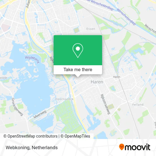 Webkoning map