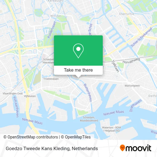 Goedzo Tweede Kans Kleding map