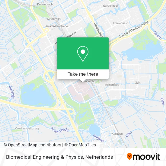 Biomedical Engineering & Physics map