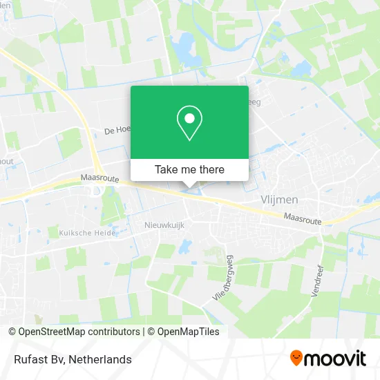 Rufast Bv map