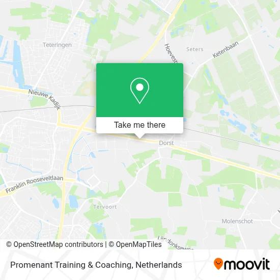 Promenant Training & Coaching map