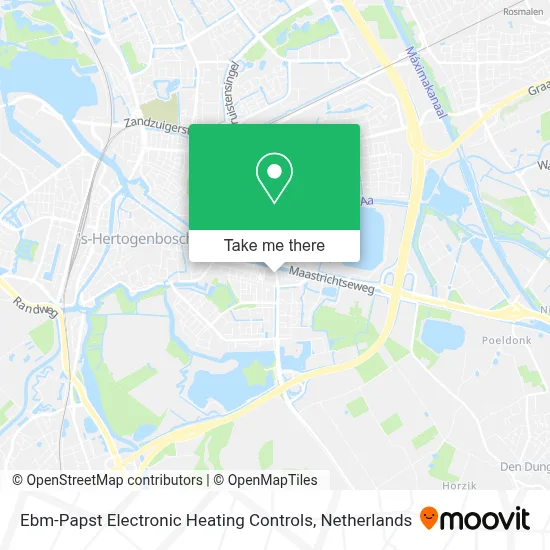 Ebm-Papst Electronic Heating Controls map