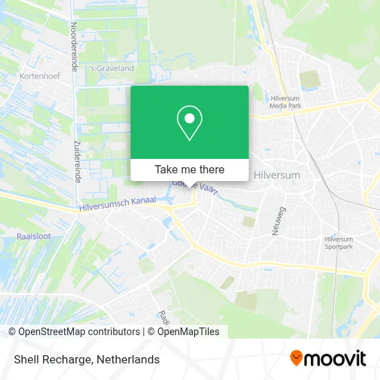 Shell Recharge map