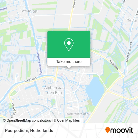 Puurpodium map