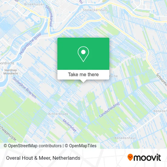 Overal Hout & Meer map
