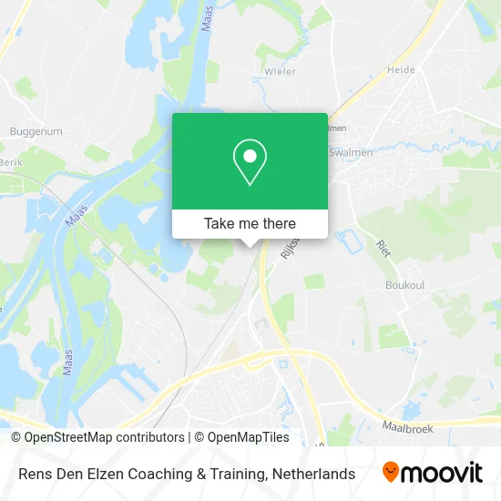 Rens Den Elzen Coaching & Training map
