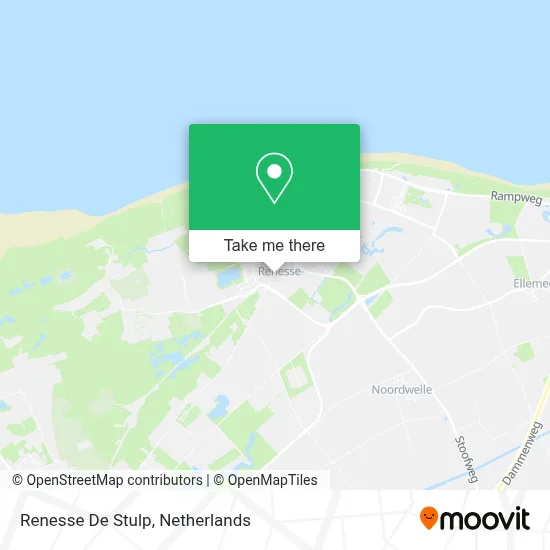 Renesse De Stulp map