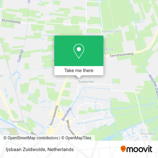 Ijsbaan Zuidwolde map