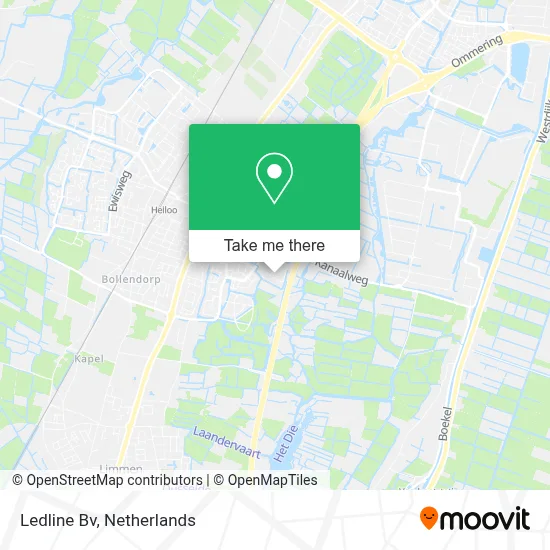Ledline Bv map