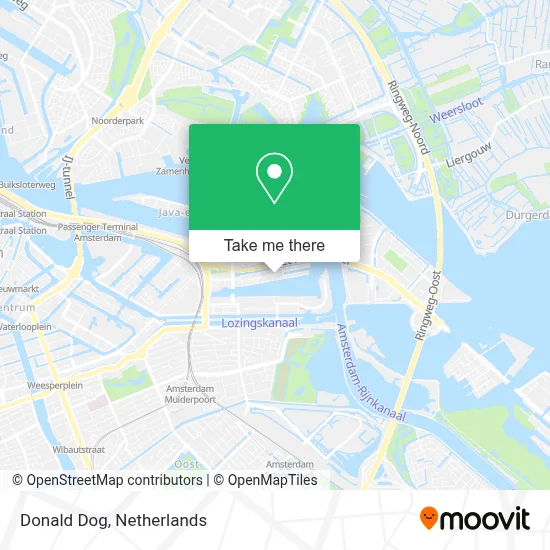 Donald Dog map