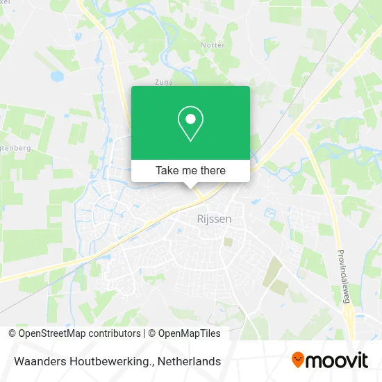 Waanders Houtbewerking. map