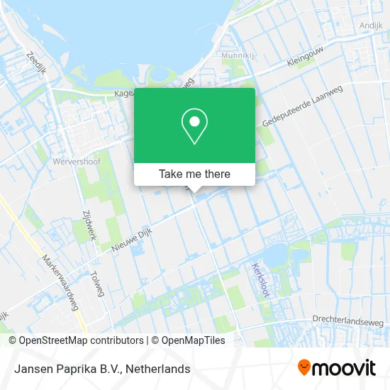 Jansen Paprika B.V. map