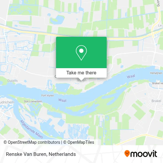 Renske Van Buren map