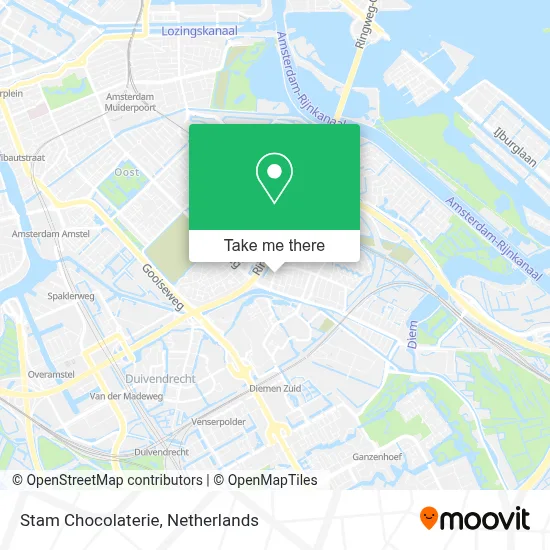 Stam Chocolaterie map