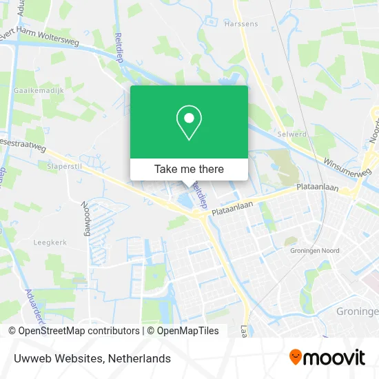 Uwweb Websites map