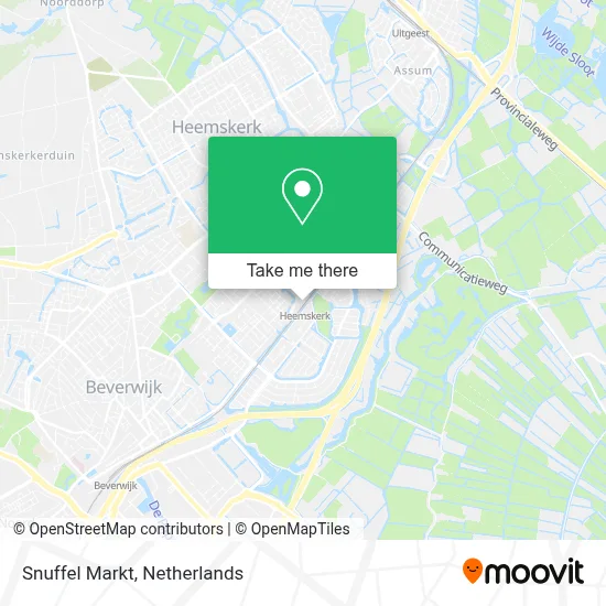 Snuffel Markt map