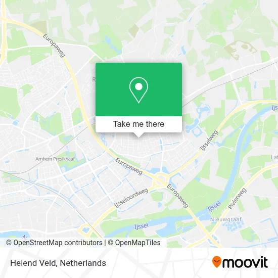 Helend Veld map