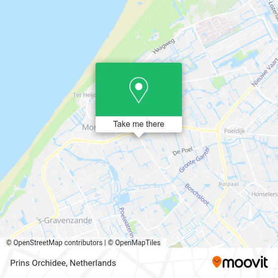 Prins Orchidee map