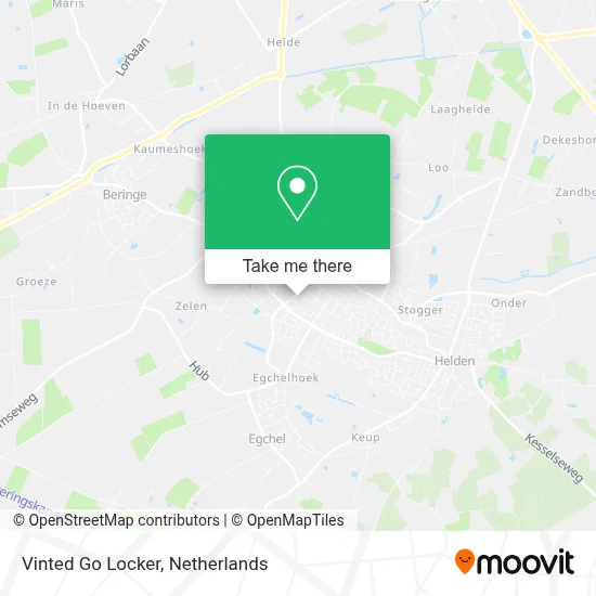 Vinted Go Locker Karte
