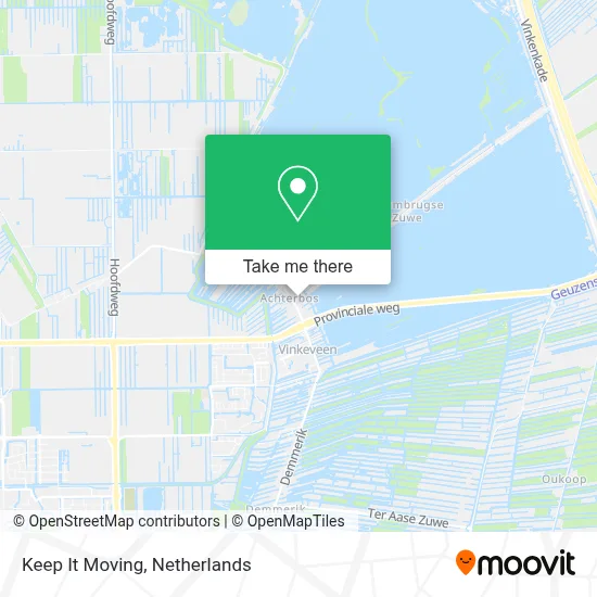 Keep It Moving map