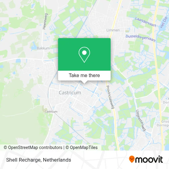 Shell Recharge map