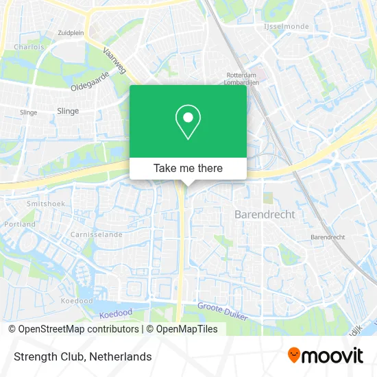 Strength Club map