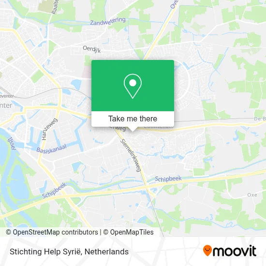Stichting Help Syrië map